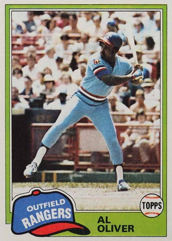 1981 Topps Al Oliver #70 Baseball Card