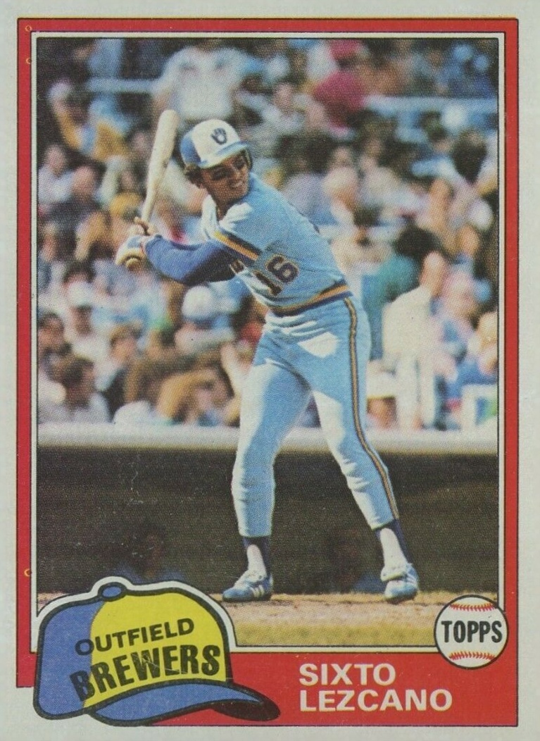 1981 Topps Sixto Lezcano #25 Baseball Card