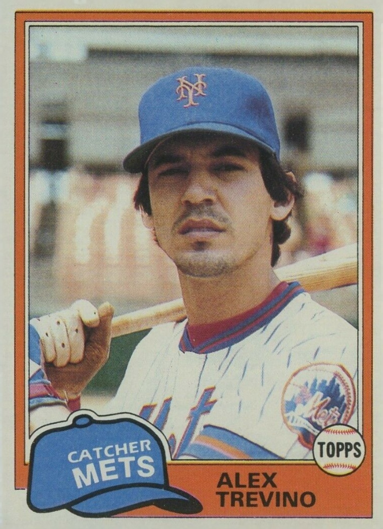 1981 Topps Alex Trevino #23 Baseball Card
