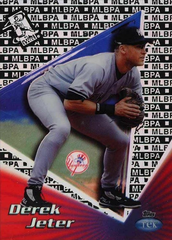 1999 Topps Tek Derek Jeter #24B Baseball Card