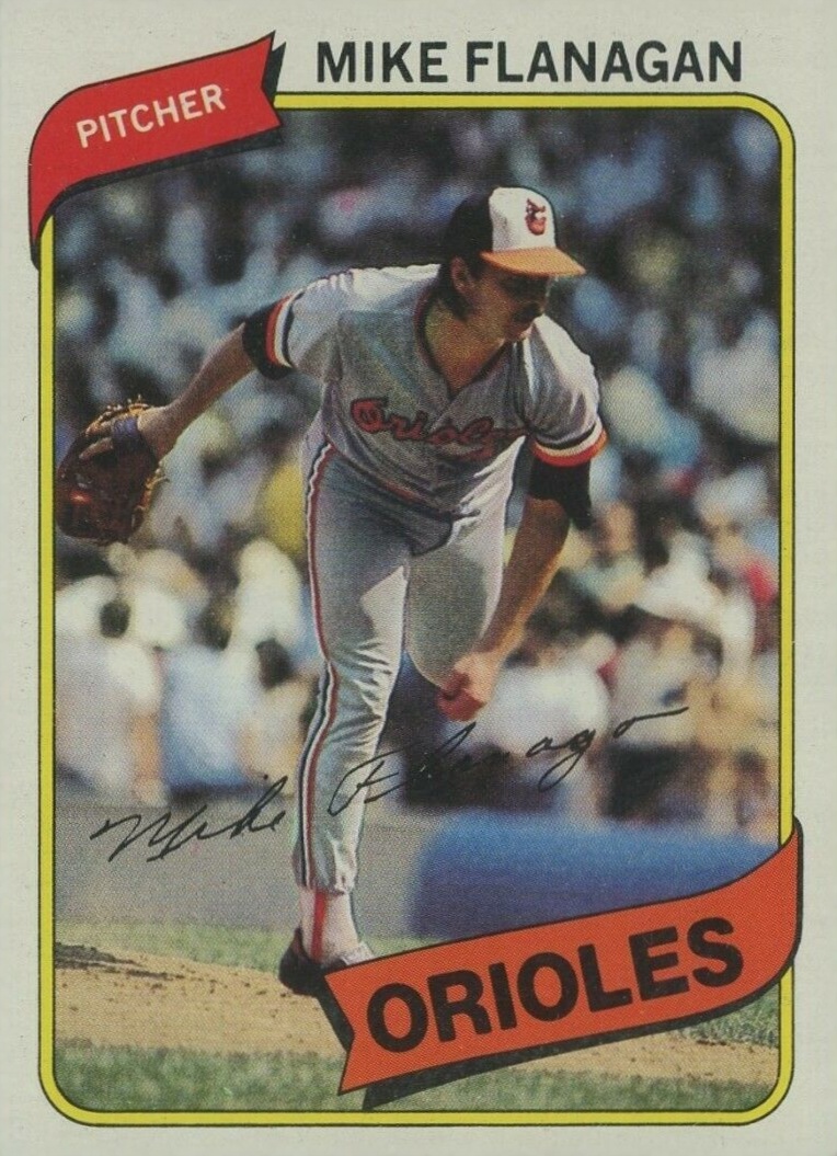 1980 Topps Mike Flanagan #640 Baseball Card