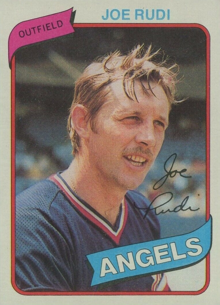 1980 Topps Joe Rudi #556 Baseball Card