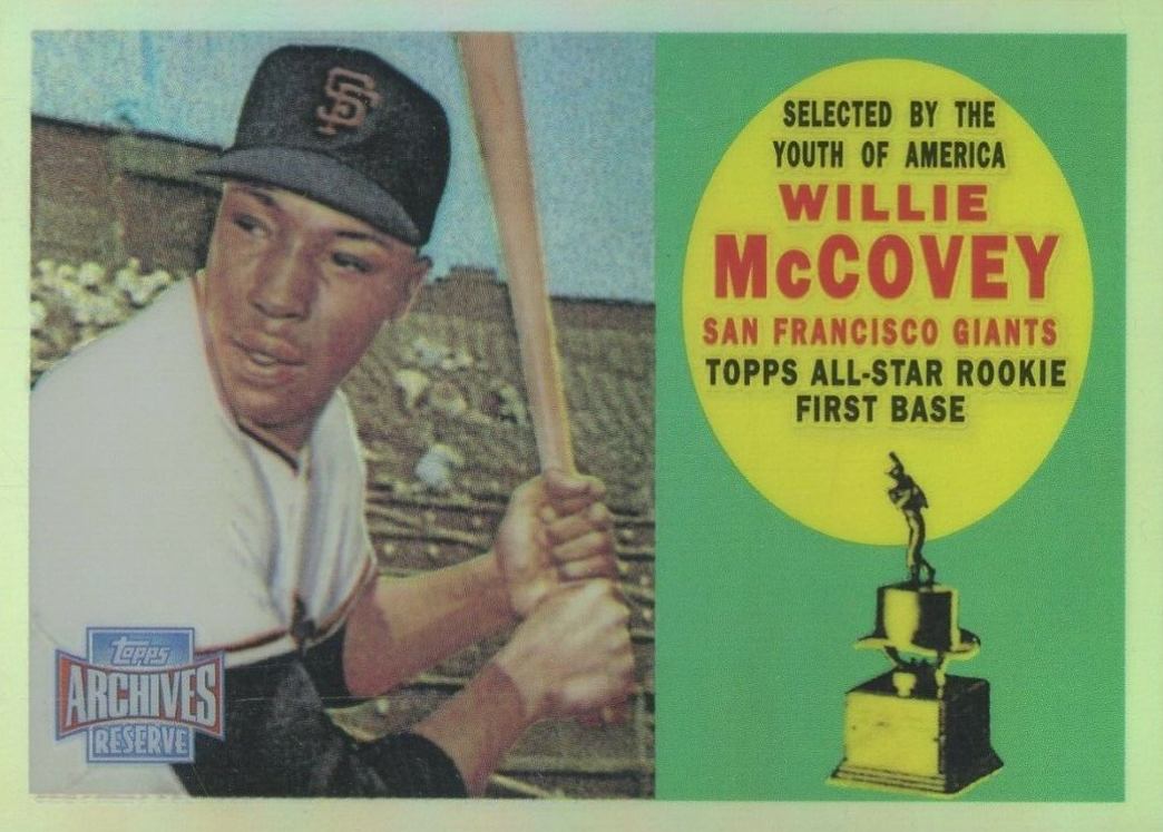 2001 Topps Archives Reserve Willie McCovey #50 Baseball Card