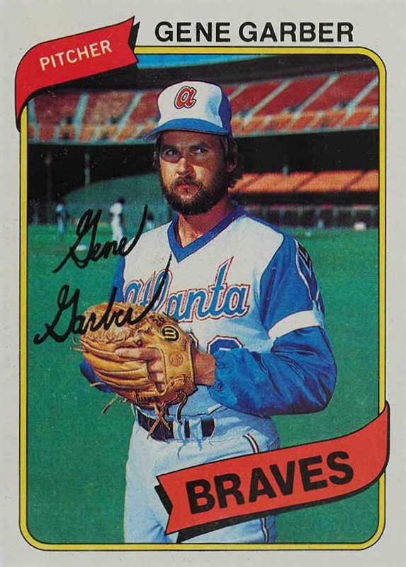 1980 Topps Gene Garber #504 Baseball Card