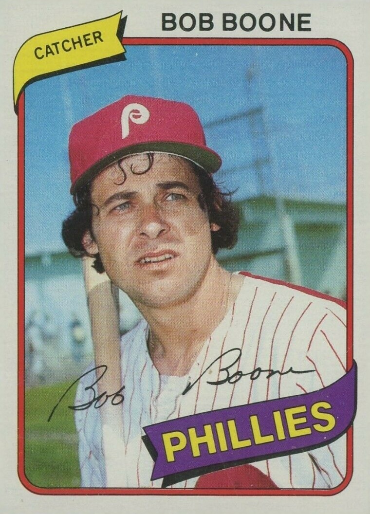 1980 Topps Bob Boone #470 Baseball Card