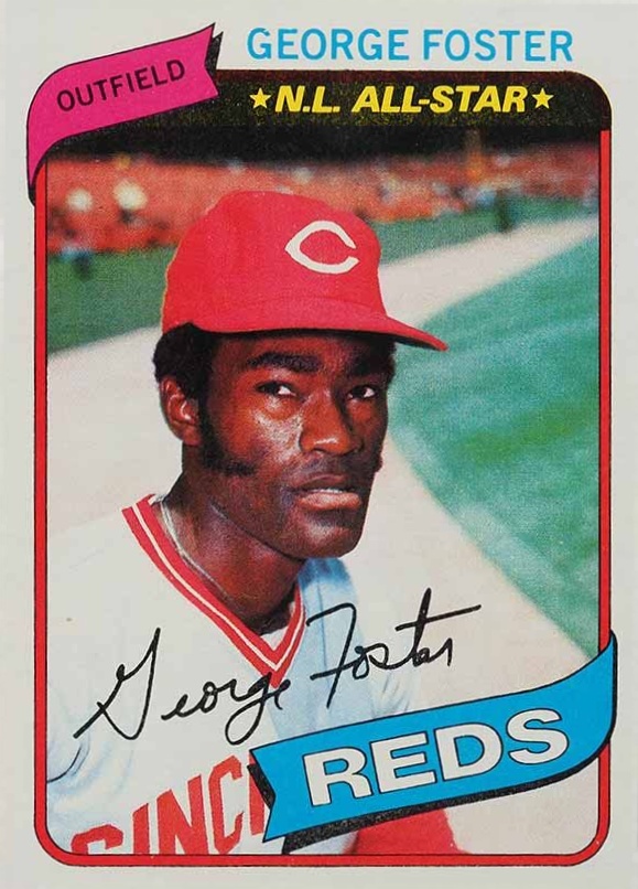 1980 Topps George Foster #400 Baseball Card