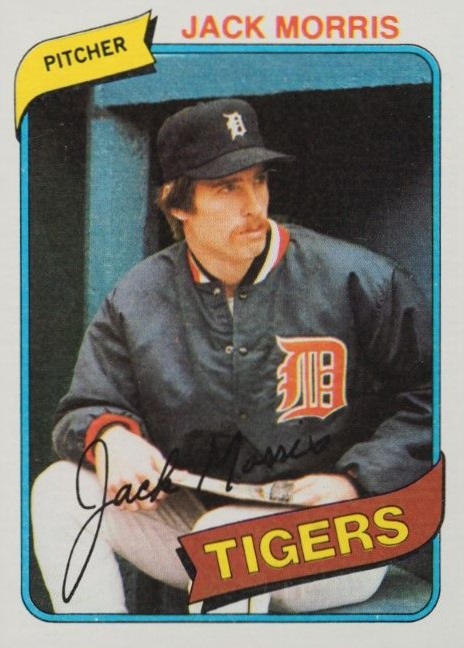 1980 Topps Jack Morris #371 Baseball Card