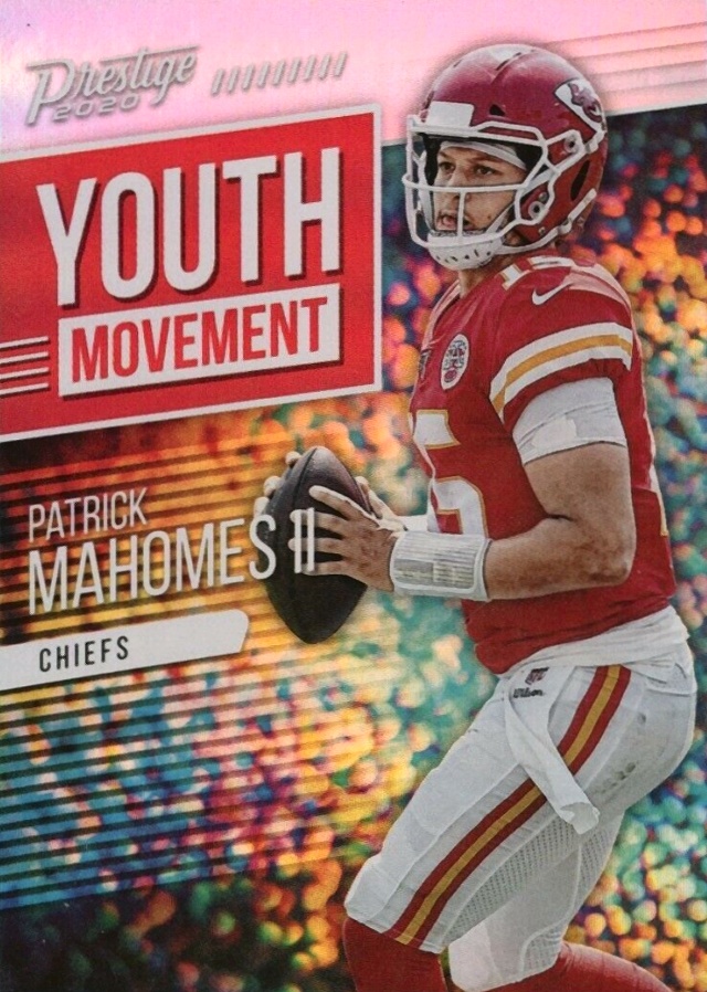 2020 Panini Prestige Youth Movement Patrick Mahomes II #YM-PM Football Card