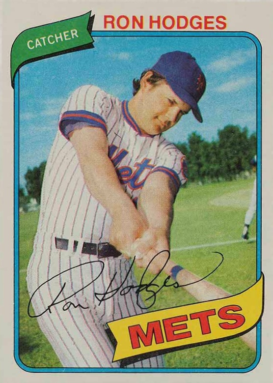 1980 Topps Ron Hodges #172 Baseball Card