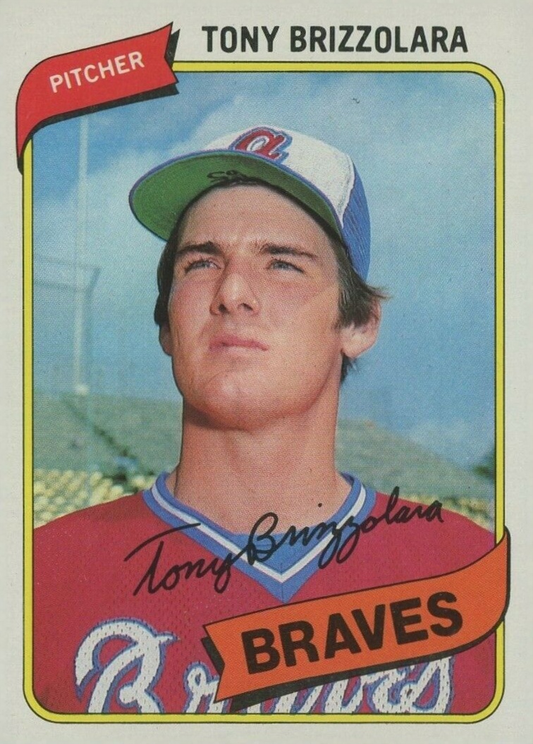 1980 Topps Tony Brizzolara #156 Baseball Card