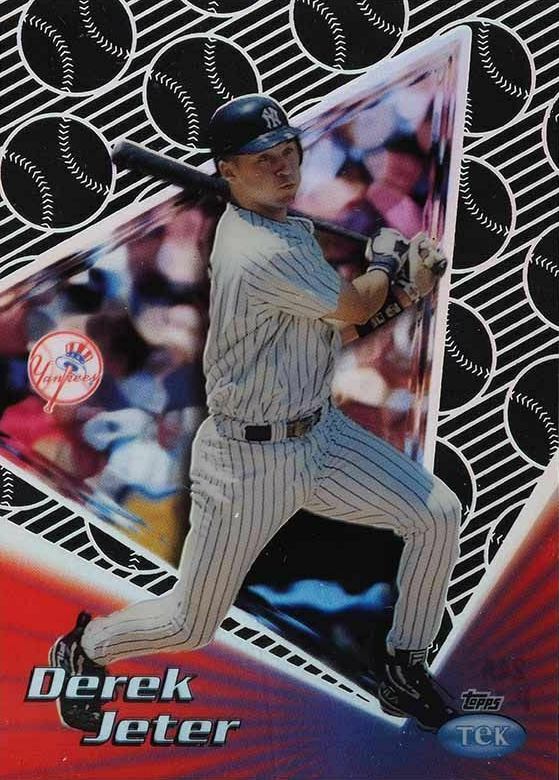 1999 Topps Tek Derek Jeter #24A Baseball Card