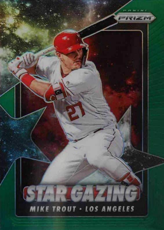 2020 Panini Prizm Star Gazing Mike Trout #SG1 Baseball Card