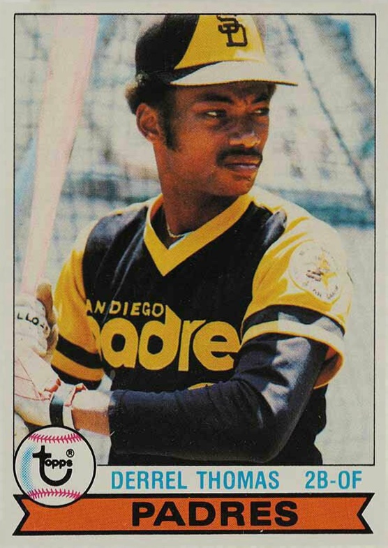 1979 Topps Derrel Thomas #679 Baseball Card