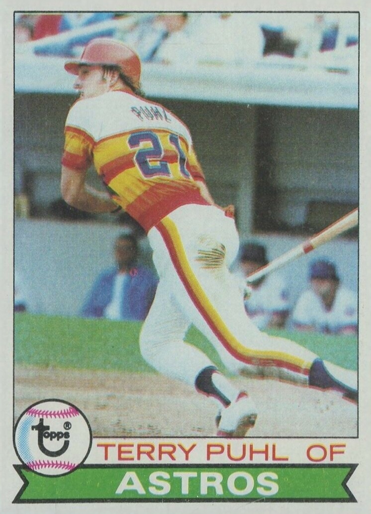 1979 Topps Terry Puhl #617 Baseball Card