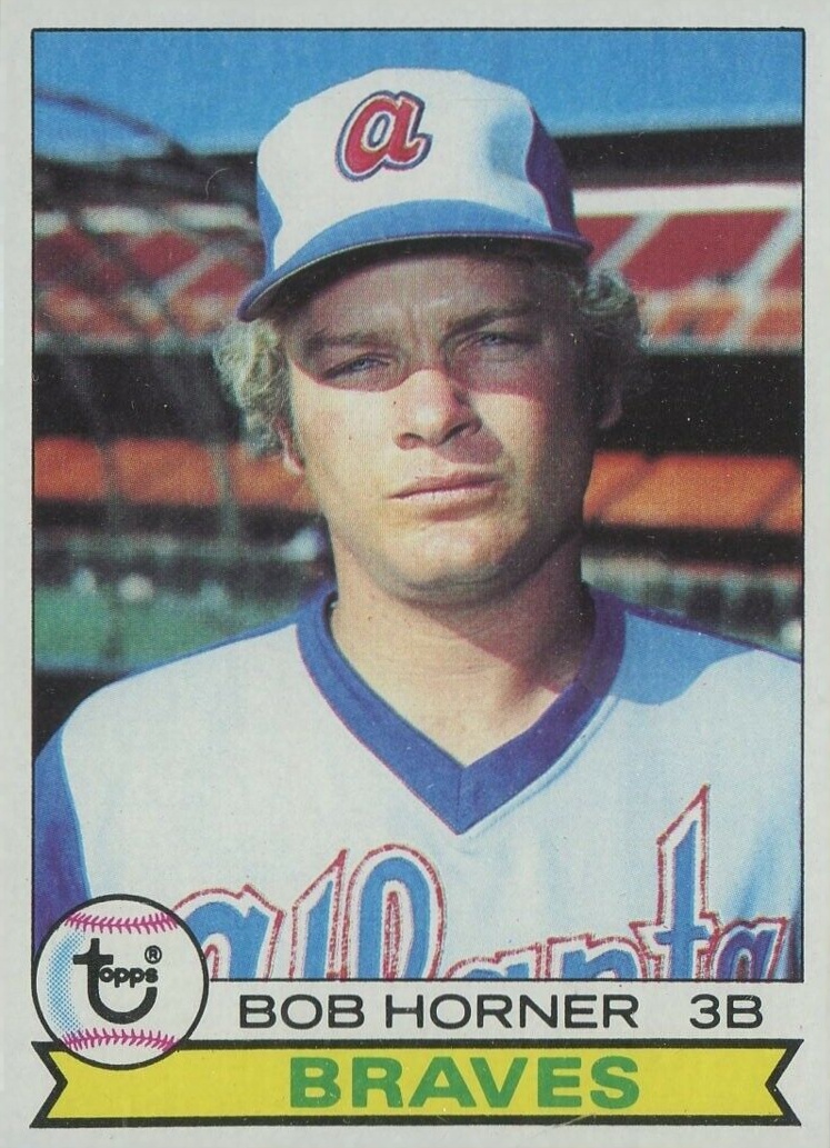 1979 Topps Bob Horner #586 Baseball Card