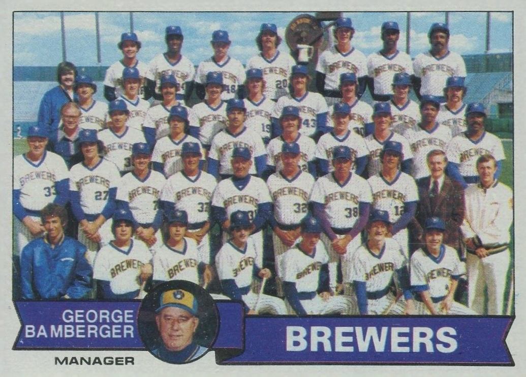 1979 Topps Milwaukee Brewers Team #577 Baseball Card