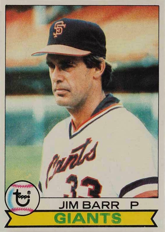 1979 Topps Jim Barr #461 Baseball Card