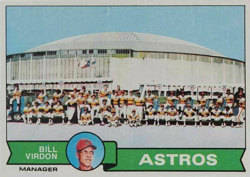 1979 Topps Houston Astros Team #381 Baseball Card