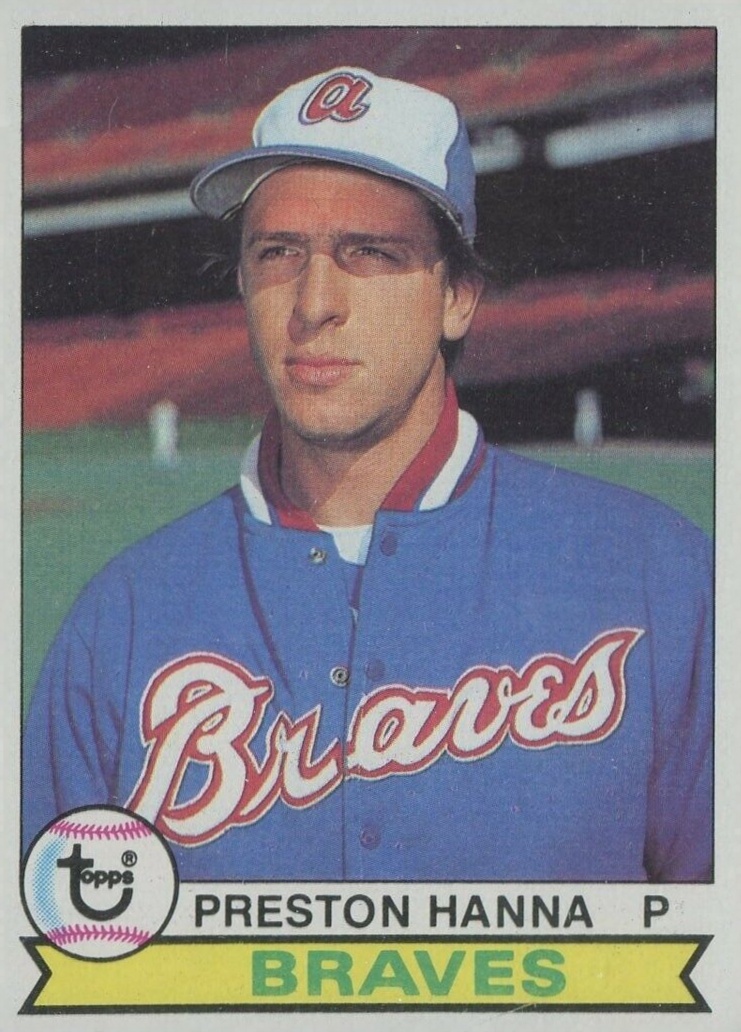 1979 Topps Preston Hanna #296 Baseball Card