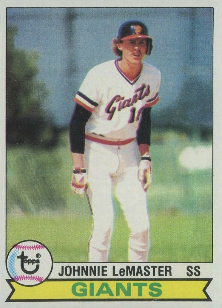 1979 Topps Johnnie LeMaster #284 Baseball Card