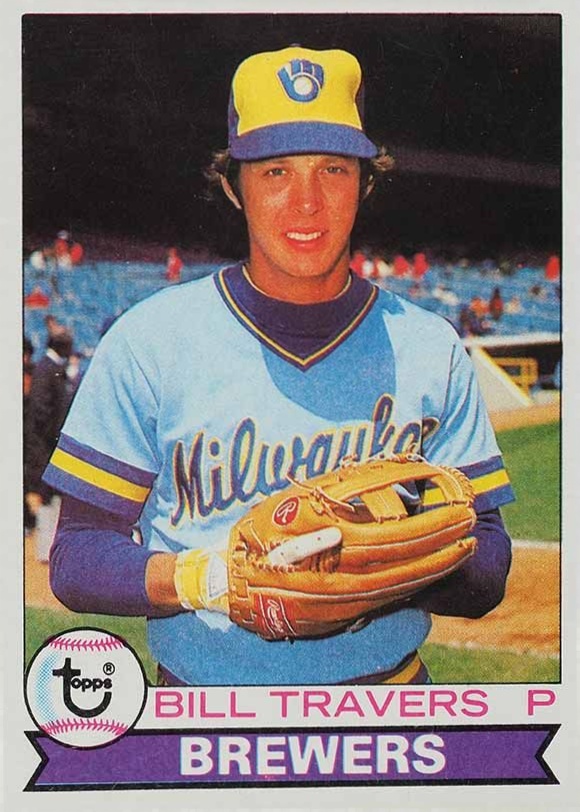 1979 Topps Bill Travers #213 Baseball Card
