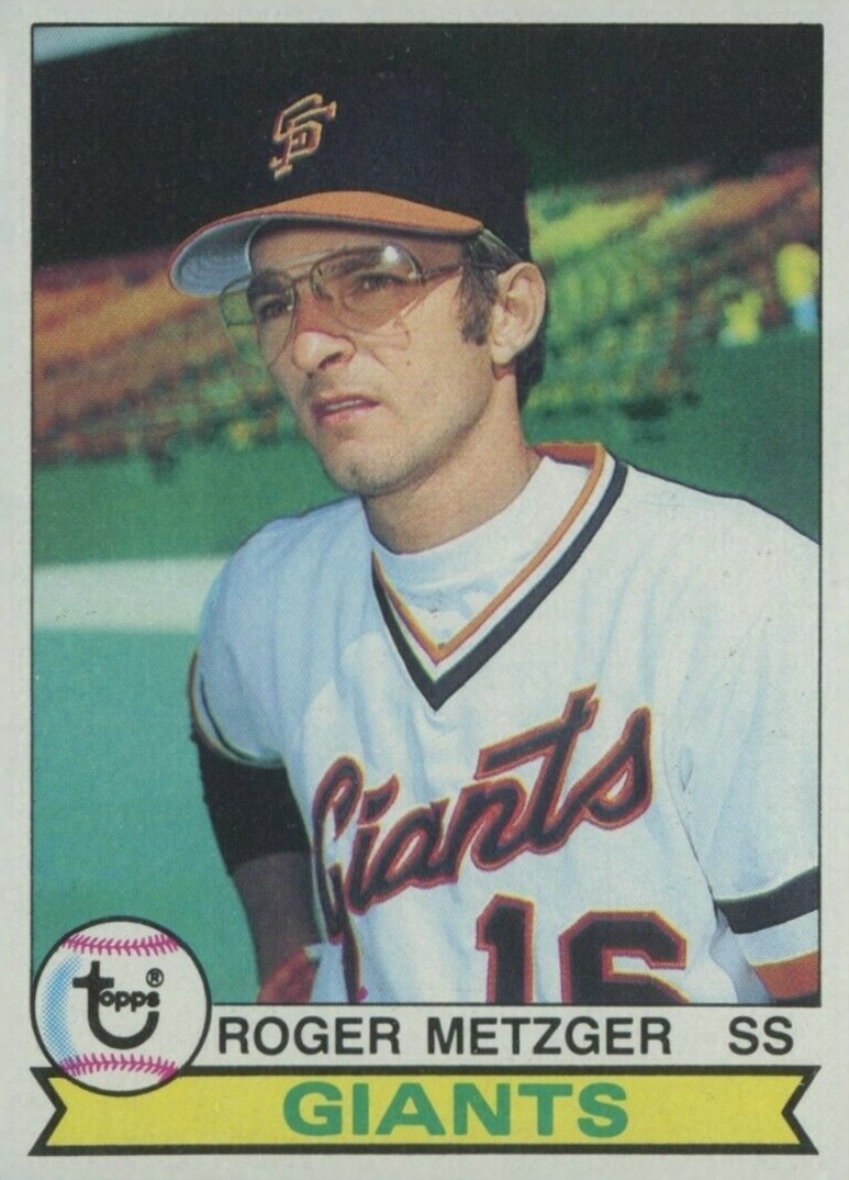 1979 Topps Roger Metzger #167 Baseball Card