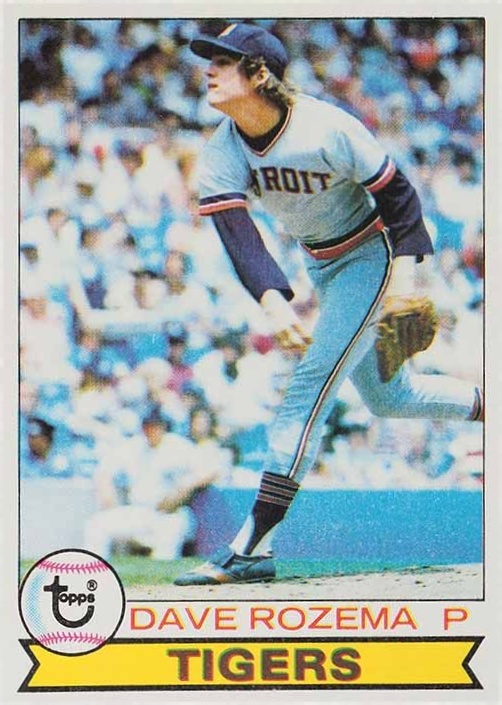 1979 Topps Dave Rozema #33 Baseball Card