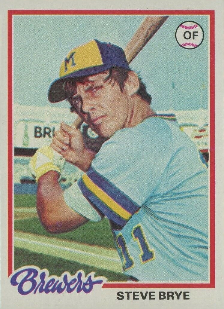 1978 Topps Steve Brye #673 Baseball Card
