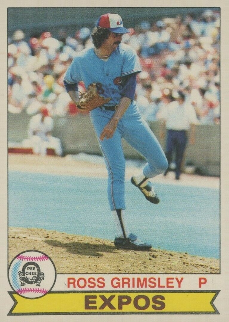 1979 O-Pee-Chee Ross Grimsley #4 Baseball Card