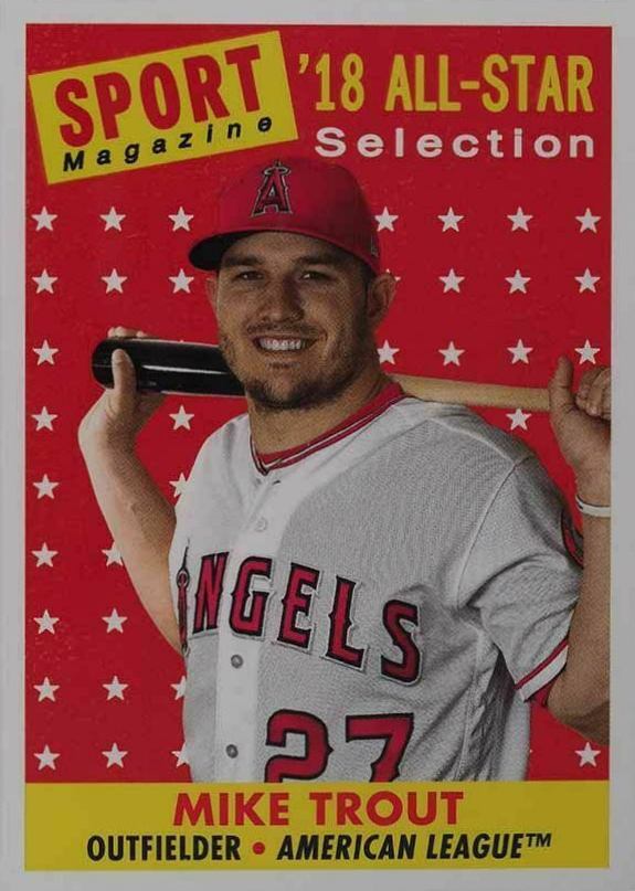 2019 Topps Archives Mike Trout #310 Baseball Card