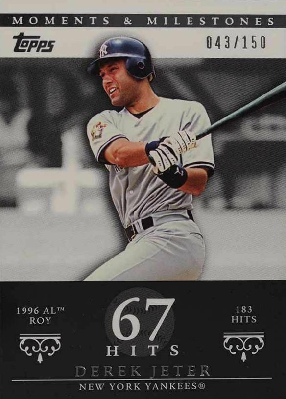 2007 Topps Moments & Milestones  Derek Jeter #83 Baseball Card