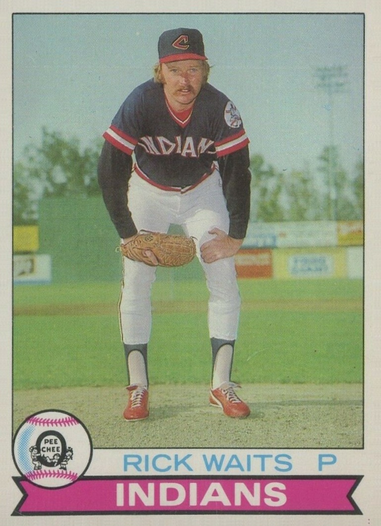 1979 O-Pee-Chee Rick Waits #253 Baseball Card