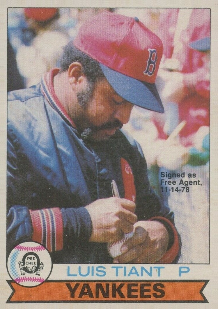 1979 O-Pee-Chee Luis Tiant #299 Baseball Card