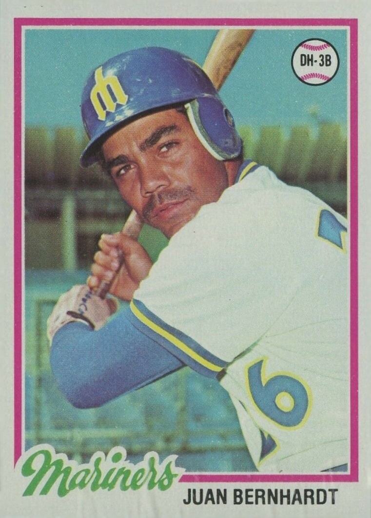 1978 Topps Juan Bernhardt #698 Baseball Card