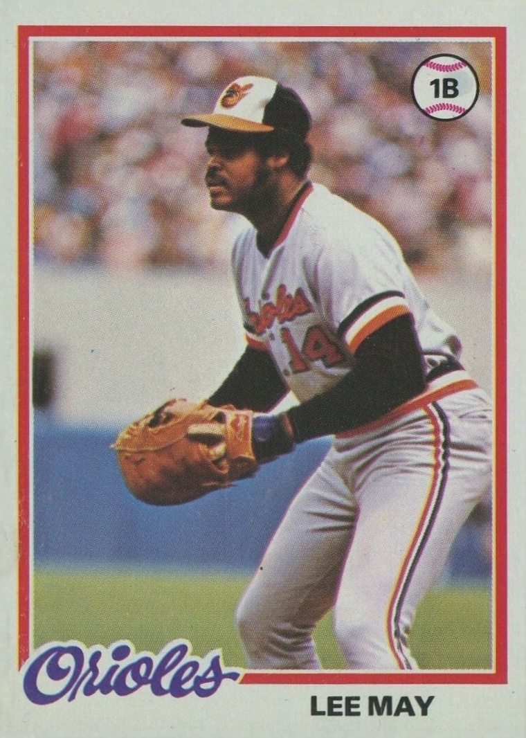 1978 Topps Lee May #640 Baseball Card