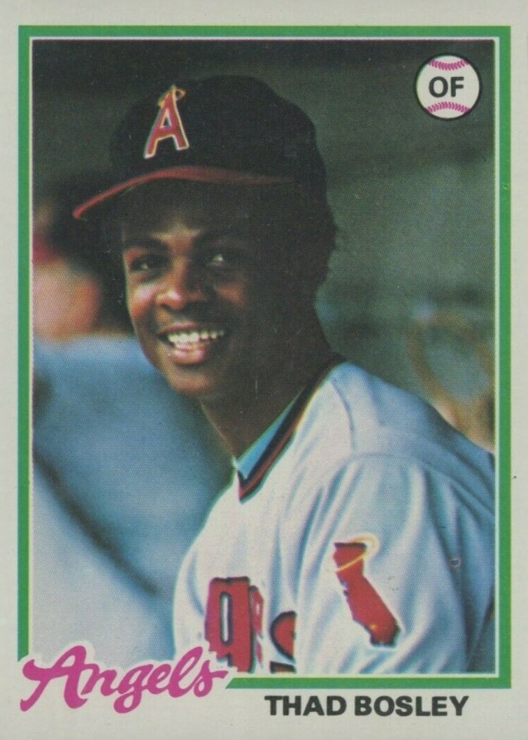 1978 Topps Thad Bosley #619 Baseball Card