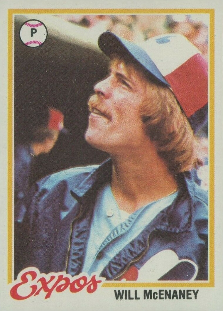 1978 Topps Will McEnaney #603 Baseball Card