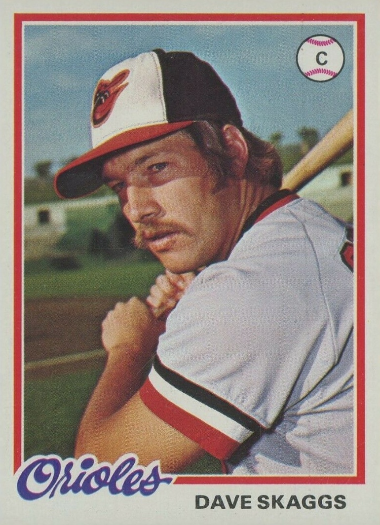1978 Topps Dave Skaggs #593 Baseball Card