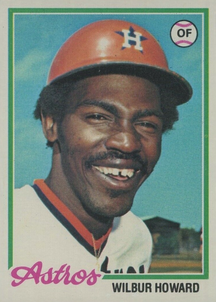 1978 Topps Wilbur Howard #534 Baseball Card