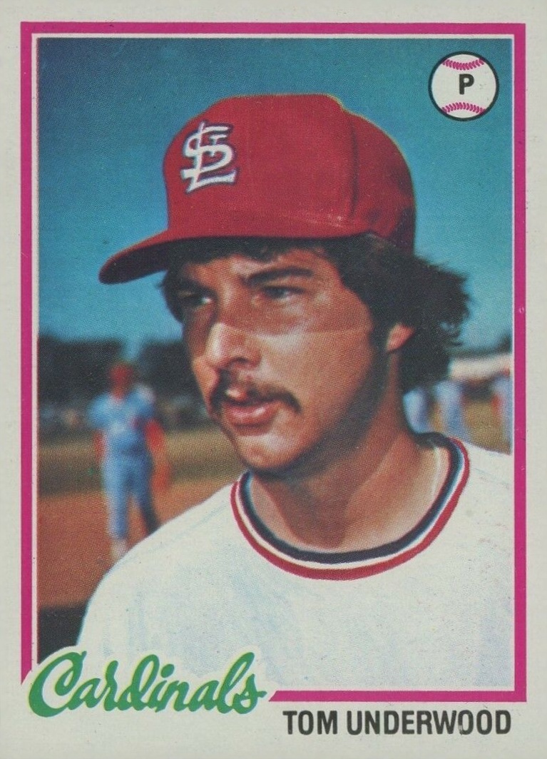 1978 Topps Tom Underwood #531 Baseball Card
