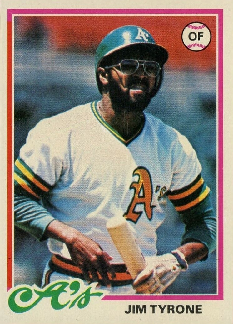 1978 Topps Jim Tyrone #487 Baseball Card