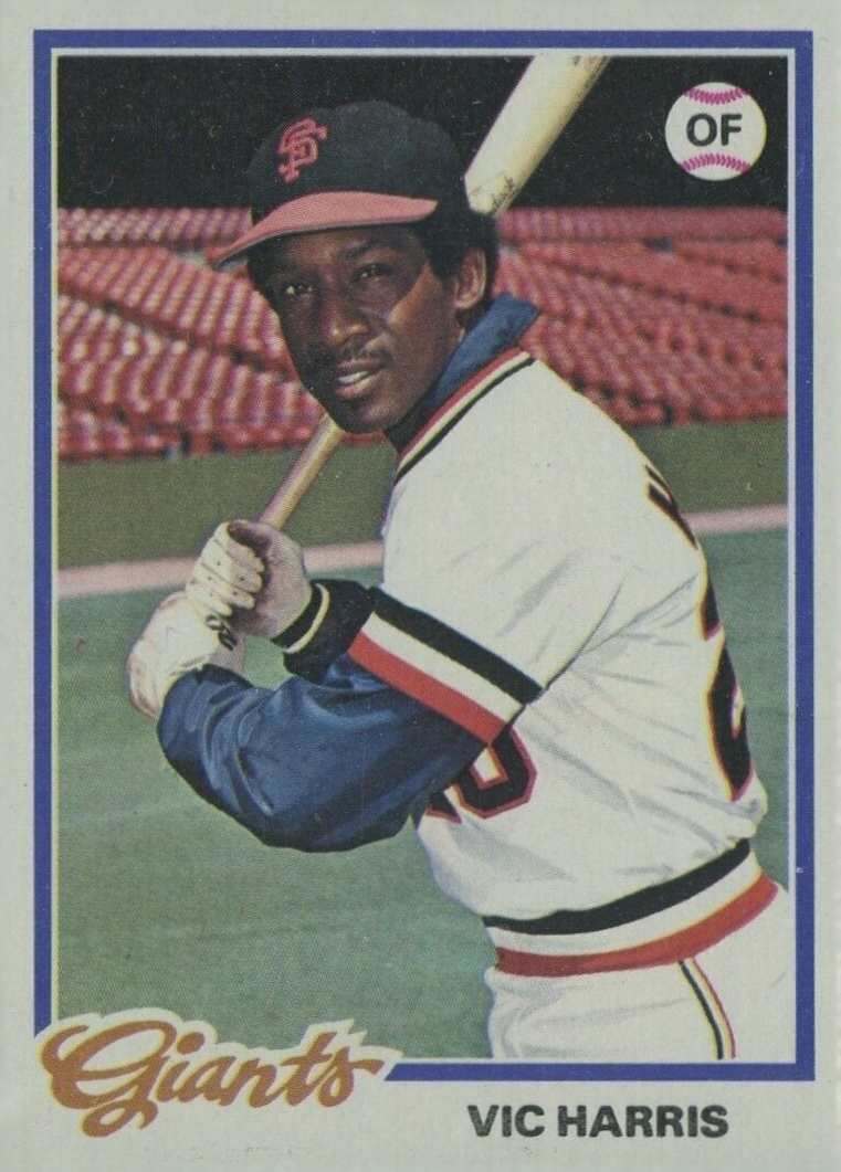 1978 Topps Vic Harris #436 Baseball Card