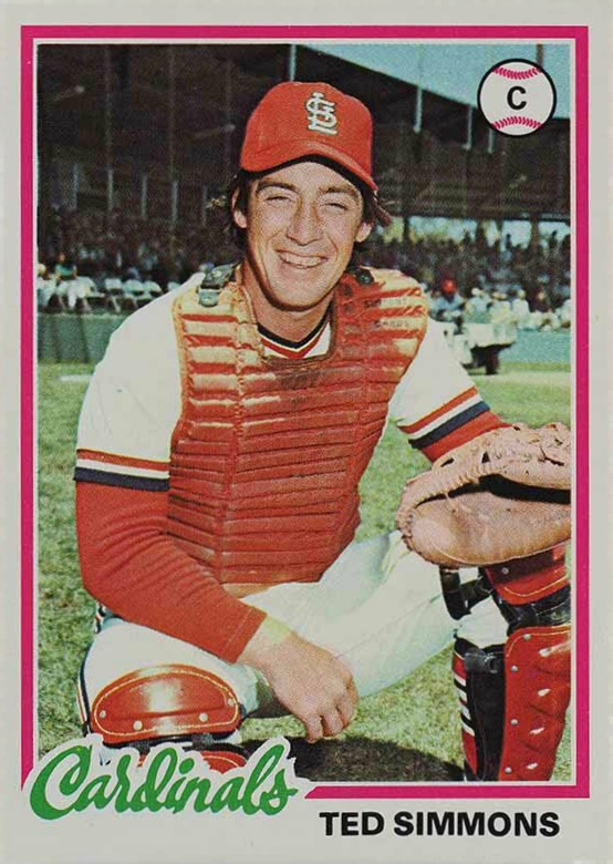 1978 Topps Ted Simmons #380 Baseball Card