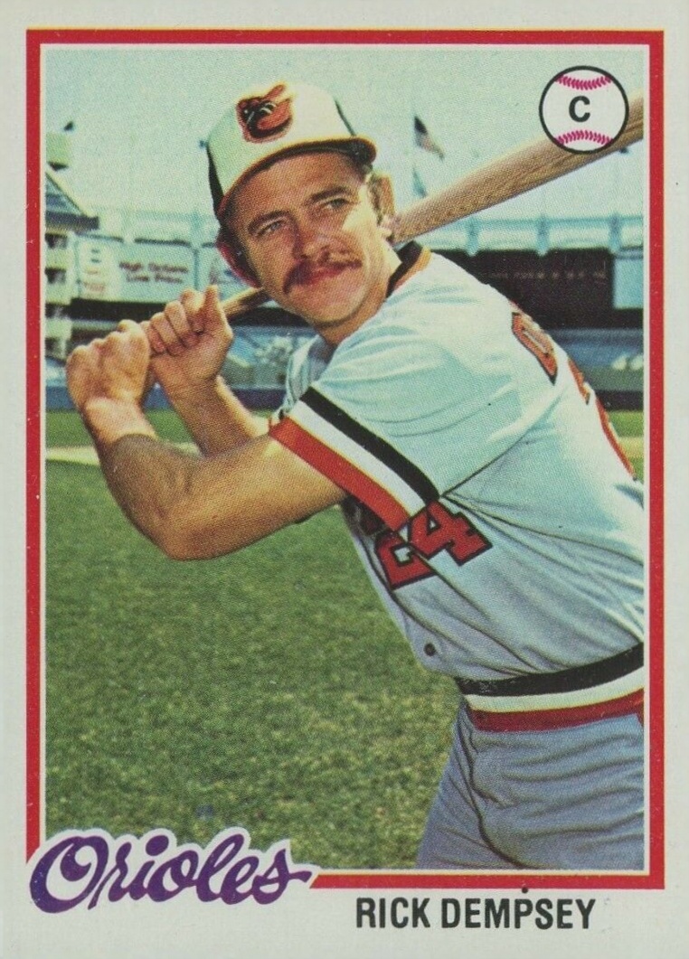 1978 Topps Rick Dempsey #367 Baseball Card