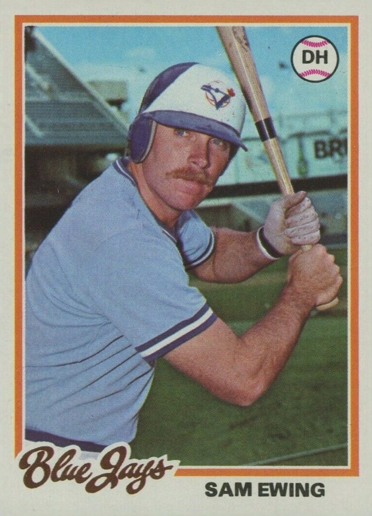 1978 Topps Sam Ewing #344 Baseball Card