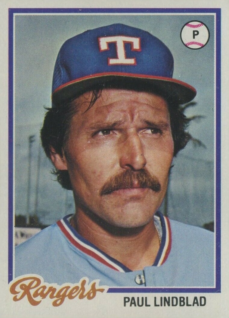 1978 Topps Paul Lindblad #314 Baseball Card
