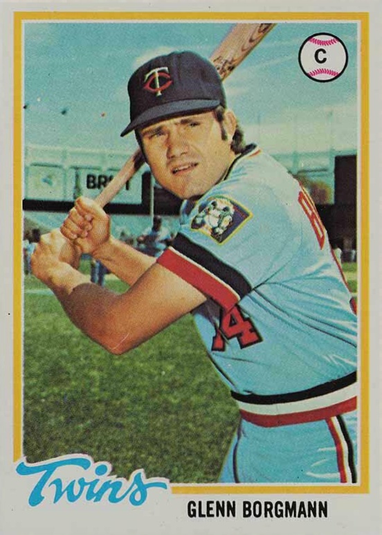 1978 Topps Glenn Borgmann #307 Baseball Card