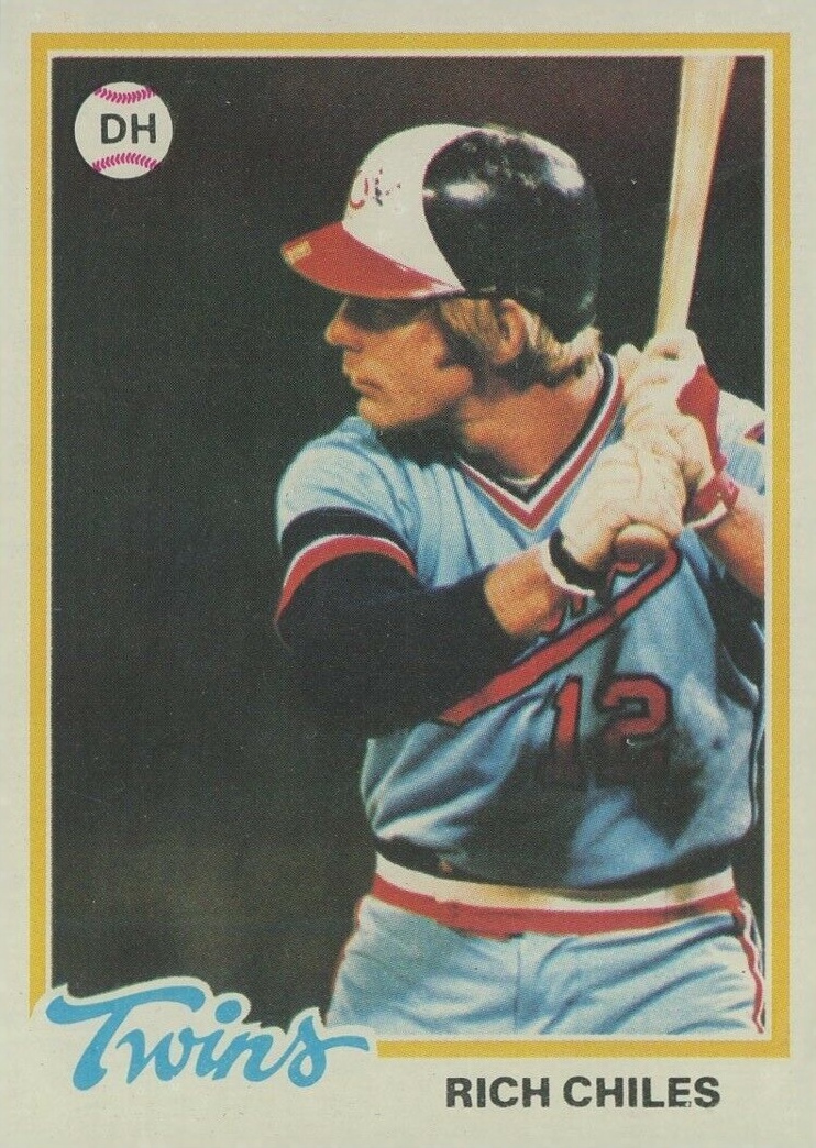 1978 Topps Rich Chiles #193 Baseball Card