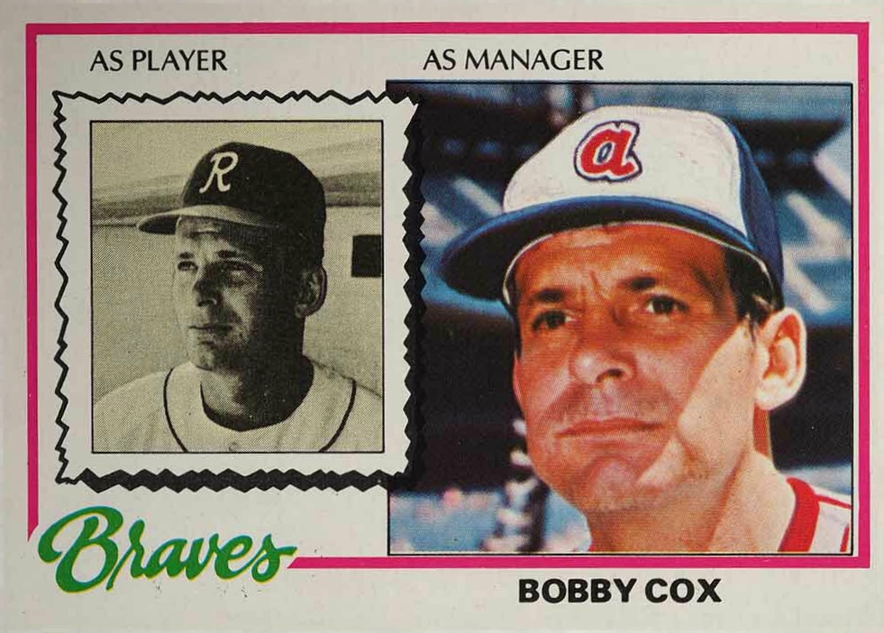1978 Topps Bobby Cox #93 Baseball Card