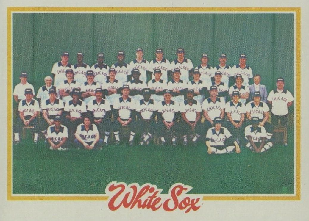 1978 Topps Chicago White Sox Team #66 Baseball Card